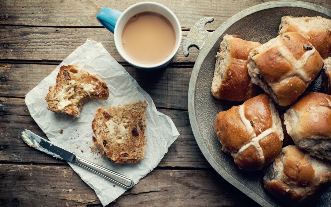 Something delicious called Hot Cross bun…